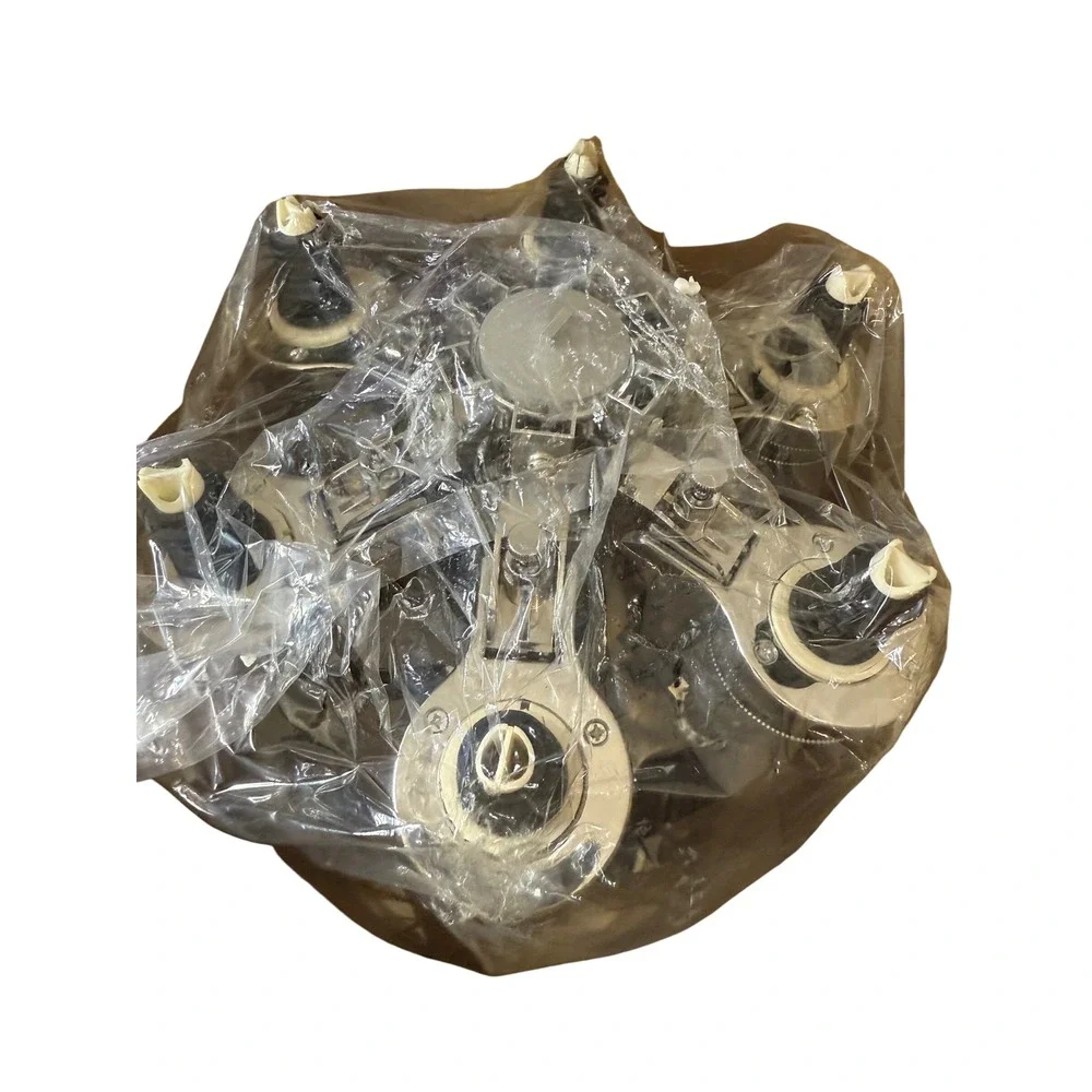 Cocktail Carousel 6 Bottle Liquor Dispenser Bar‎ Home Party Rotating Drink Mixer